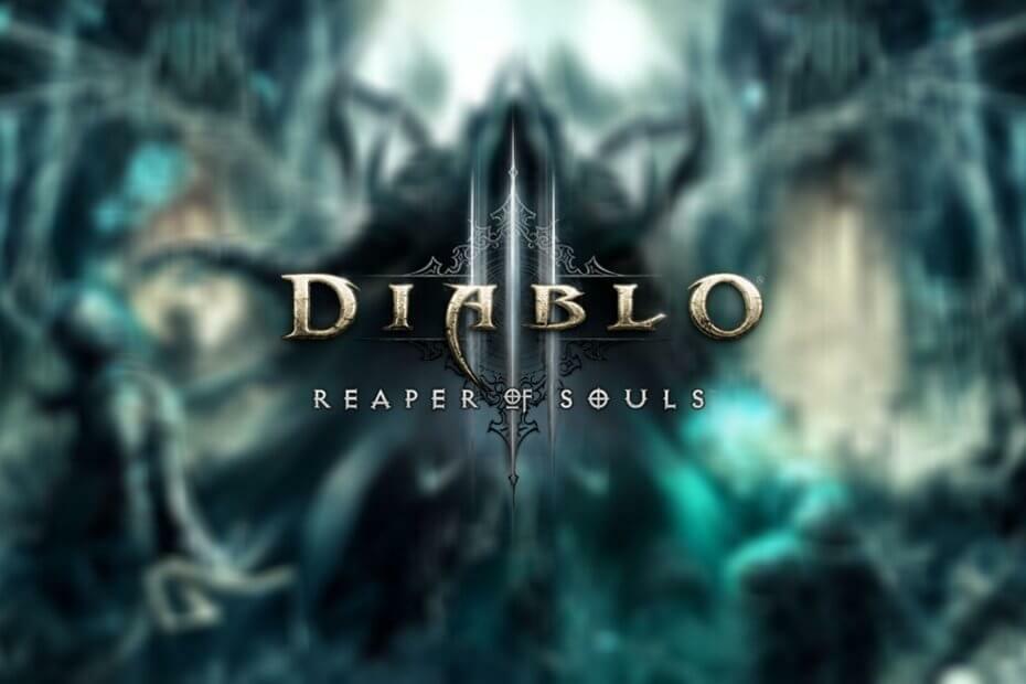 Pakettihäviö Diablo 3