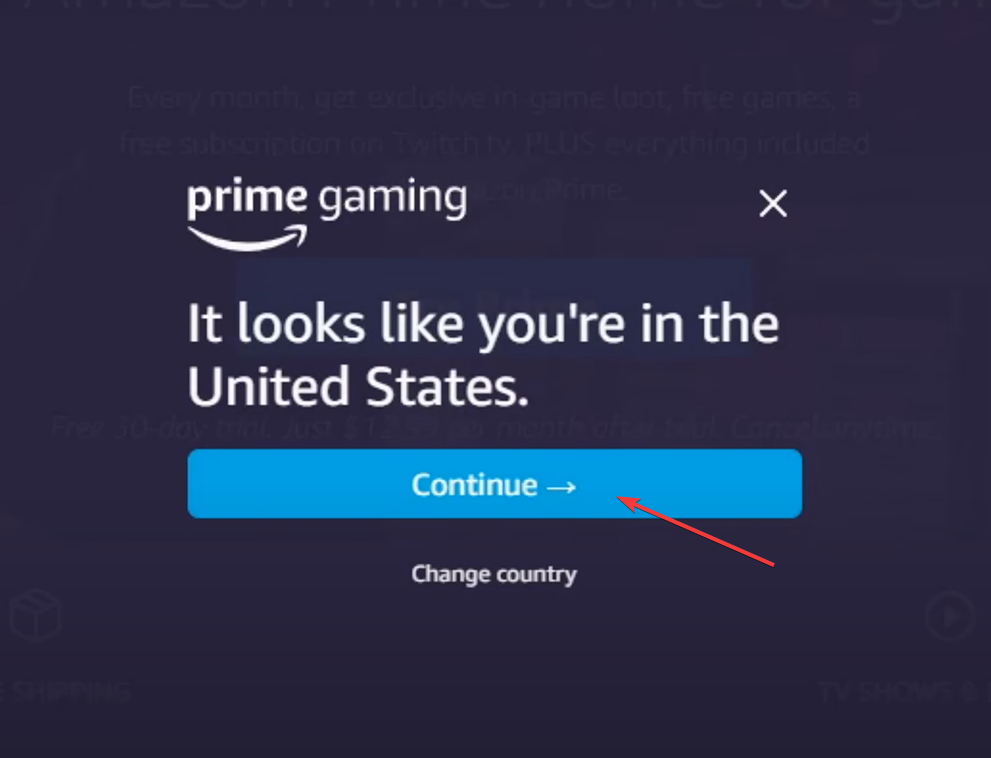 Continua a riparare i giochi Amazon Prime che non funzionano