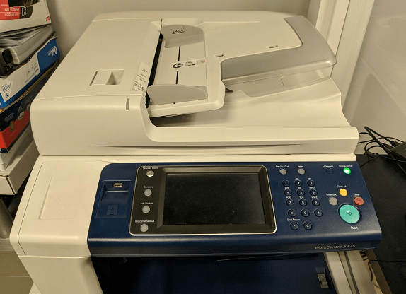 desinstale e reinstale a impressora