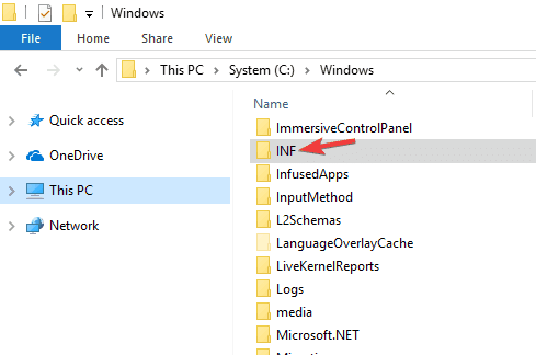 لا يتعرف كمبيوتر windows inf على جهاز استقبال Logitech الموحد