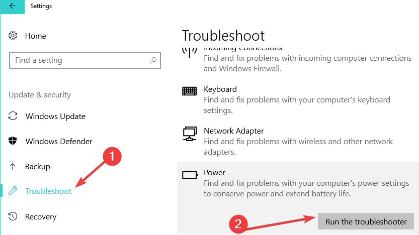 orodje za odpravljanje težav z Windows 10