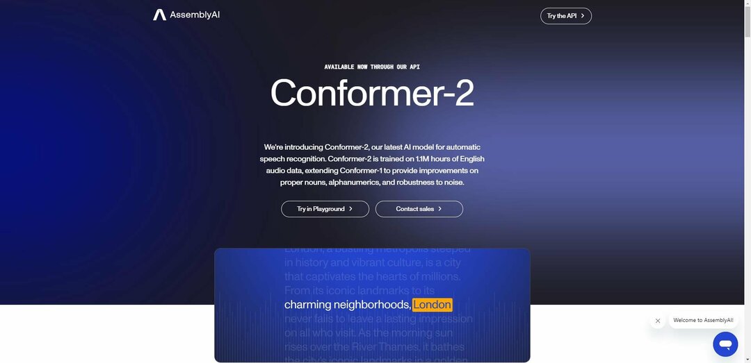 Conformer-2 AI: Kako razume vse, kar govorite