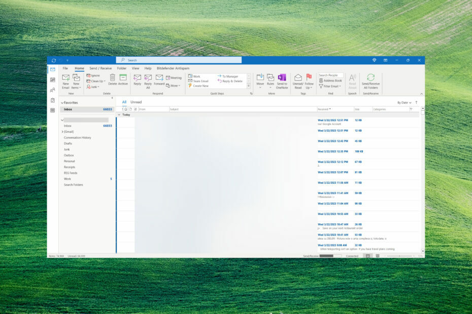 Ką daryti, jei „Outlook“ įvyko klaida