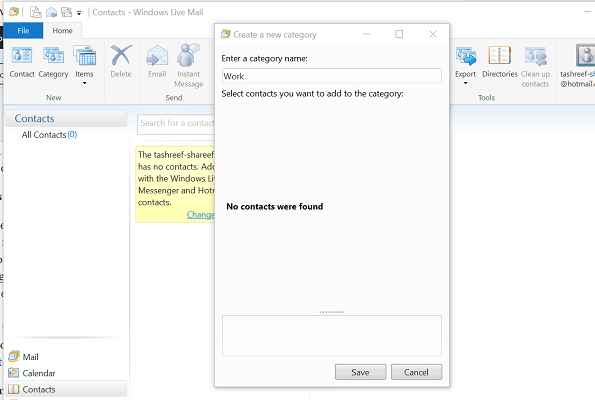 saatke Windows Live Maili kliendis mitu e-kirja