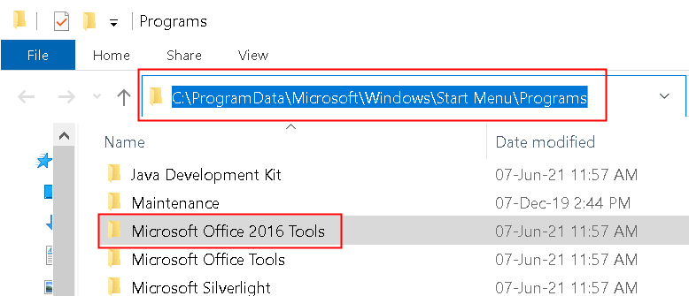 Start Menu Programmer Microsoft Office Min