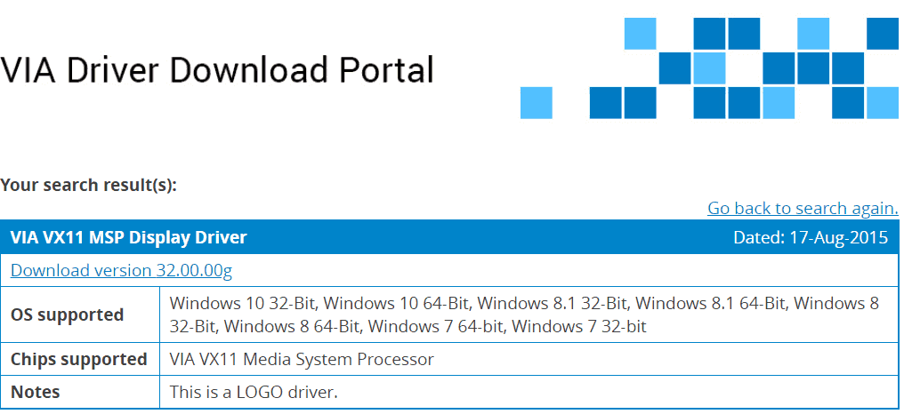 per tvarkyklės atnaujinimo „Windows 10“