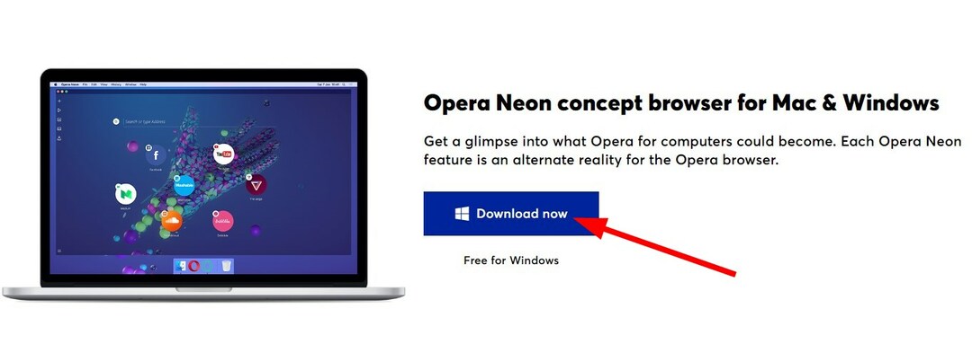 Laadige alla ja installige Opera Neon Windows 10/11 jaoks [uusim versioon]