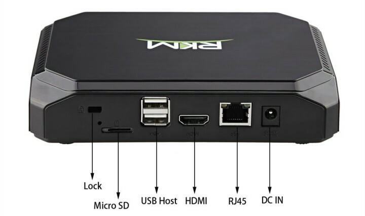 Rikomagic RKM MK36S Windows 10 tv-box