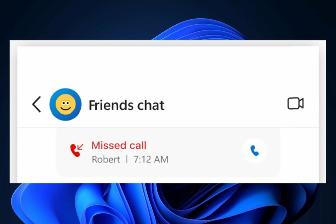 Съобщения на системата за обаждания в Skype
