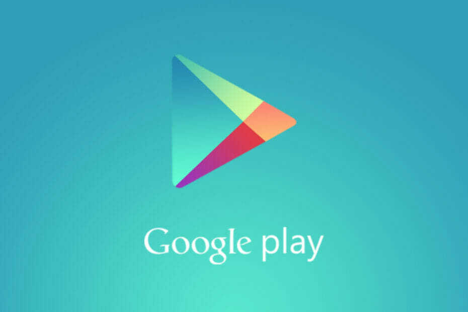 Google Play-Fenster