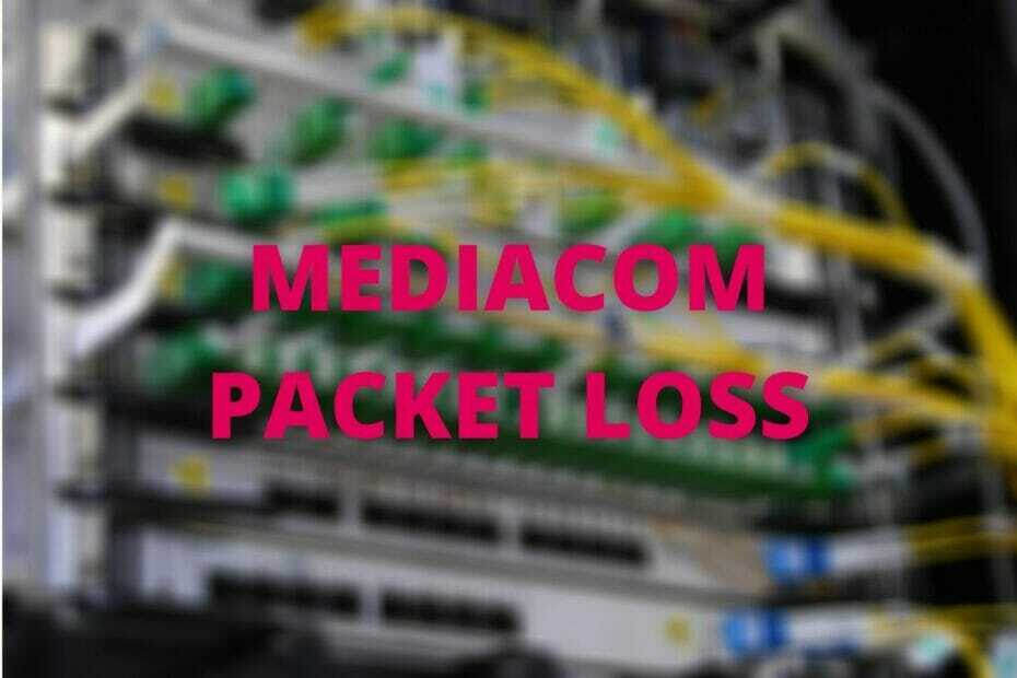 Izguba paketov MediaCom