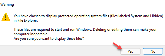 Verborgen bestanden en mappen bekijken in Windows 11