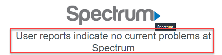 Verifique el mínimo de usuarios de Spectrum