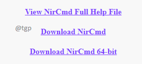 1 डाउनलोड Nircmd अनुकूलित