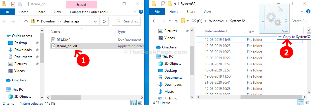 Popravak: Nedostaje pogreška Steam Api DLL u sustavu Windows 10