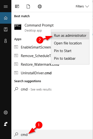 Windows 10에서 파일 탐색기가 멈춤