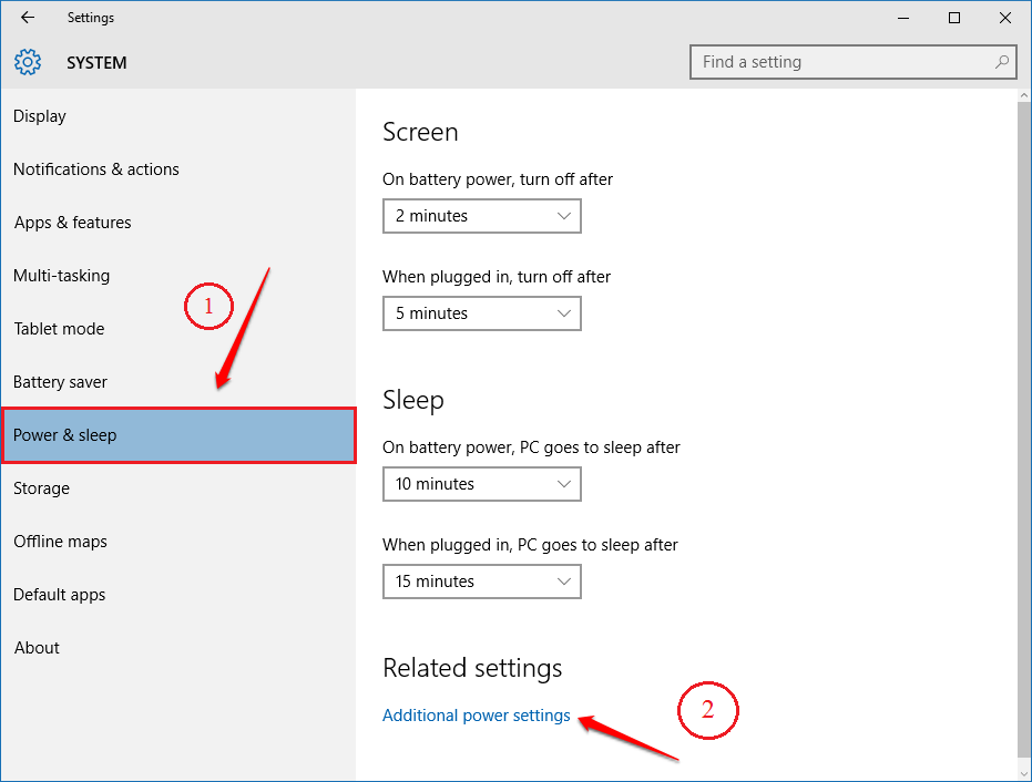 Opraviť problém s vypínaním notebooku v systéme Windows 10