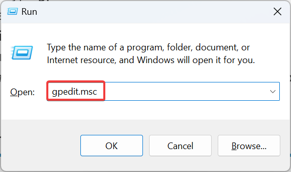 gpedit.msc k zastavení vyskakovacích oken v systému Windows 11