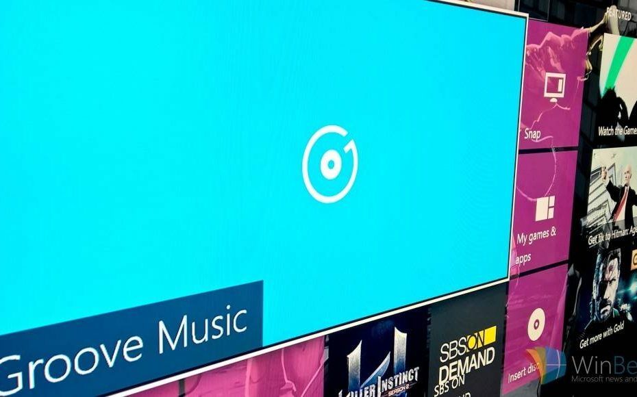 A Groove Music Windows 10 alkalmazás frissítve lett különböző problémák megoldására