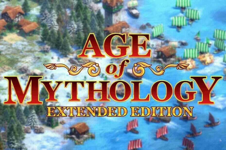 Popravi crni zaslon Age of mythology