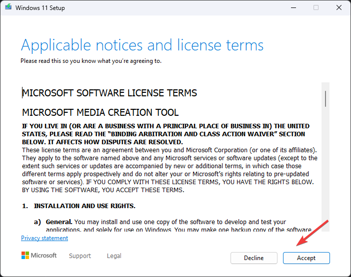 Zaakceptuj warunki Plik fltlib.dll nie jest przeznaczony dla systemu Windows