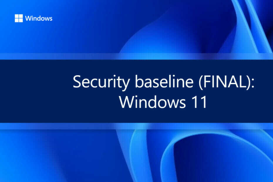 Windows 11-Sicherheitsgrundlinie