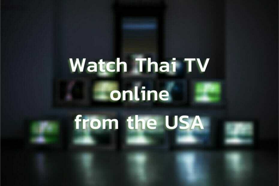 se Thai TV online