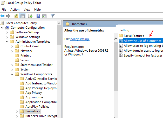 แก้ไข - Windows Hello ไม่สามารถเปิดปัญหา 'เปิด' ของกล้องใน Windows 10