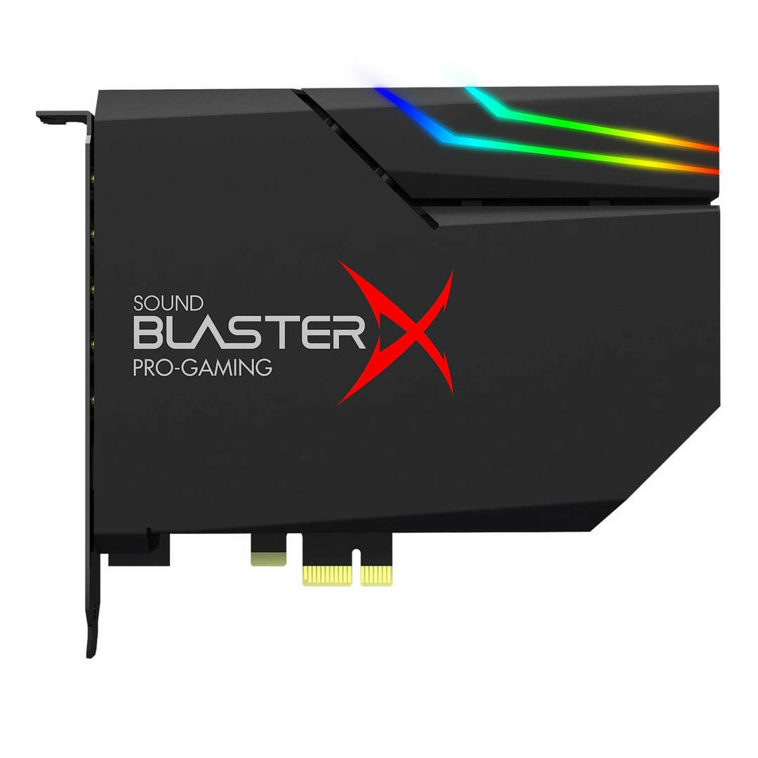 Η συμφωνία Μαύρης Παρασκευής Sound BlasterX AE-5