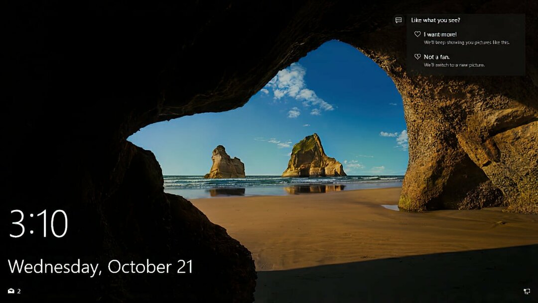 Spotlight Windows 11 slideshow schermata di blocco non funziona
