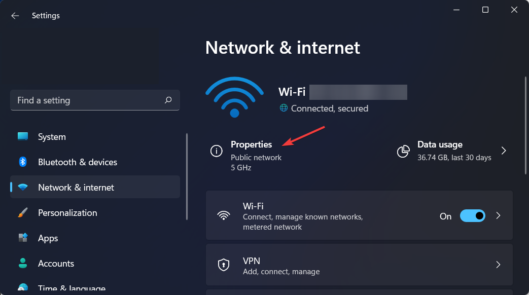 prop-net zmena hesla wifi windows 11