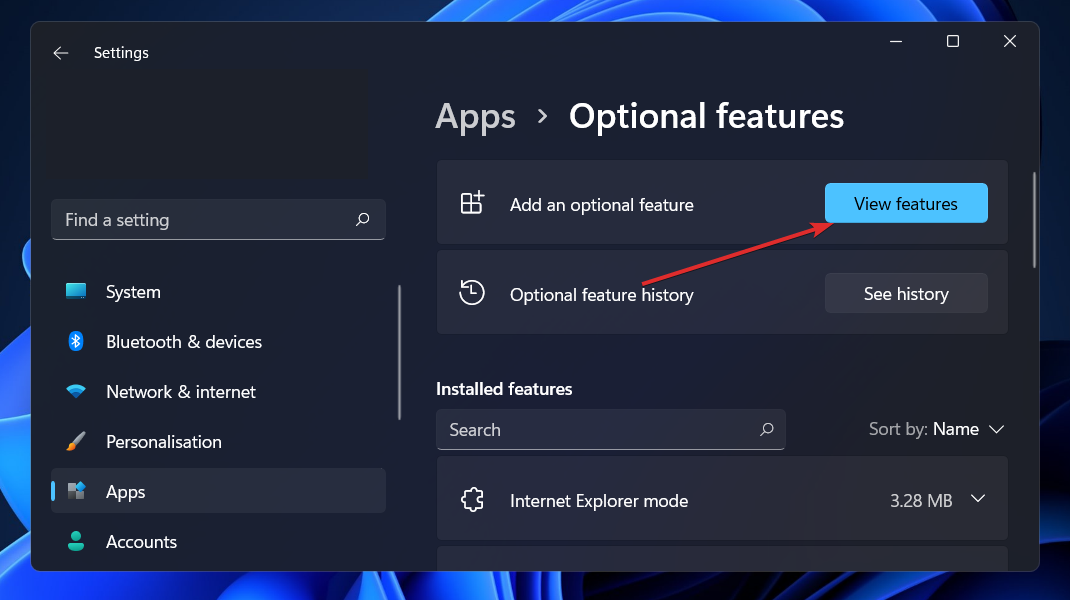 view-feature-optional windows 11 skype stürzt ab