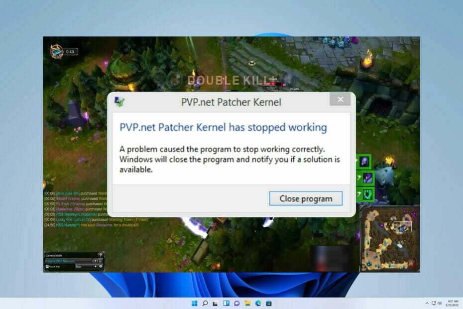 PVP.net patcher-ydin on lakannut toimimasta