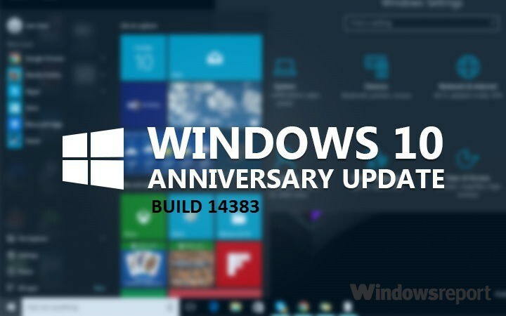 Windows 10 Build 14383 pre PC a Mobile je vonku, označuje kontrolu kódu Anniversary Update