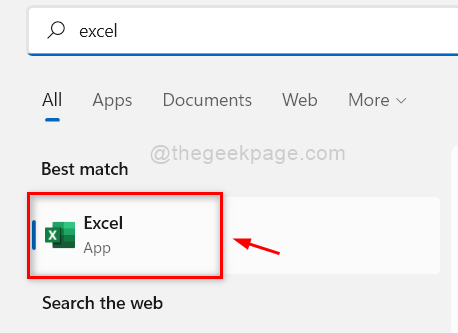 Öppna Excel