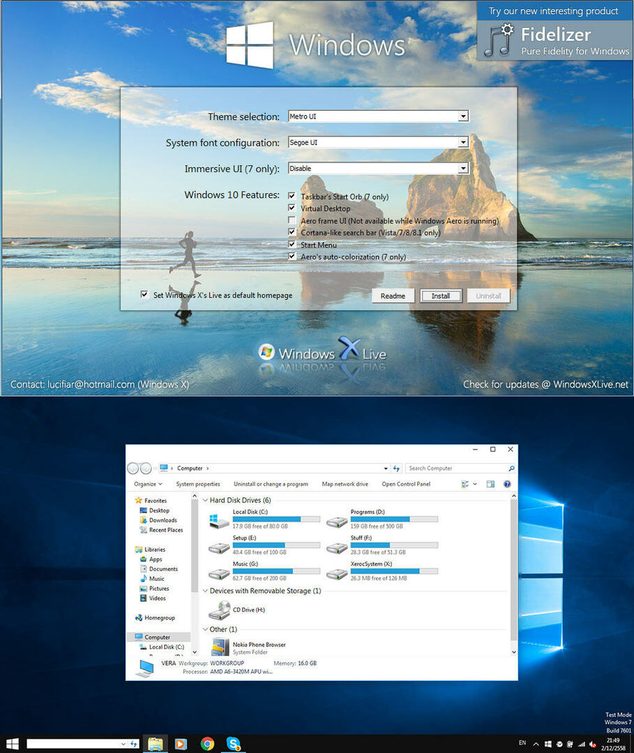 3 geriausios „Windows 10“ odos pakuotės, skirtos „Windows 7“ išbandyti