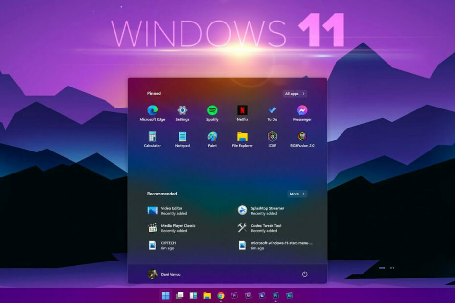 Windows 11 nou nou
