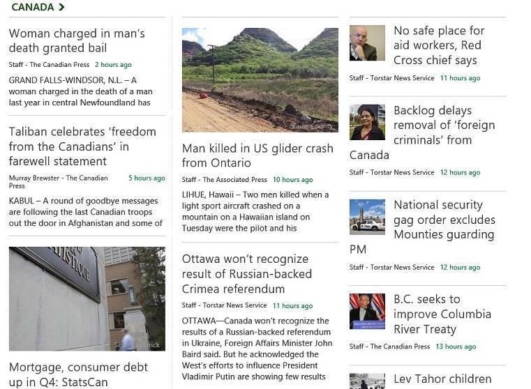 Einführung der Metro News App für Windows 8, 10, Kanadas beliebte Zeitung