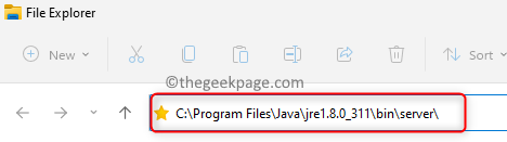 „File Explorer“ Patikrinkite „Runtimelib“ vietą, min