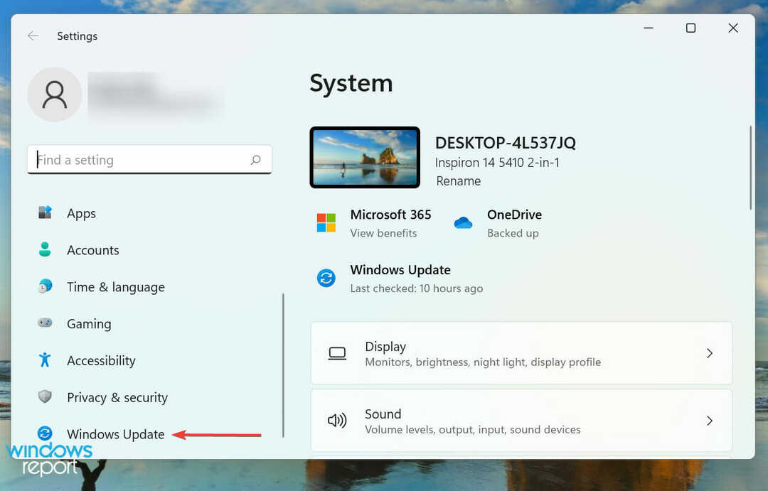 Windows Update zum Beheben von Haftnotizen, Windows 11 funktioniert nicht