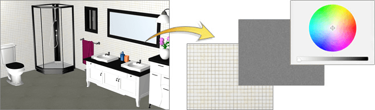 Программное обеспечение Дизайн ванной комнаты