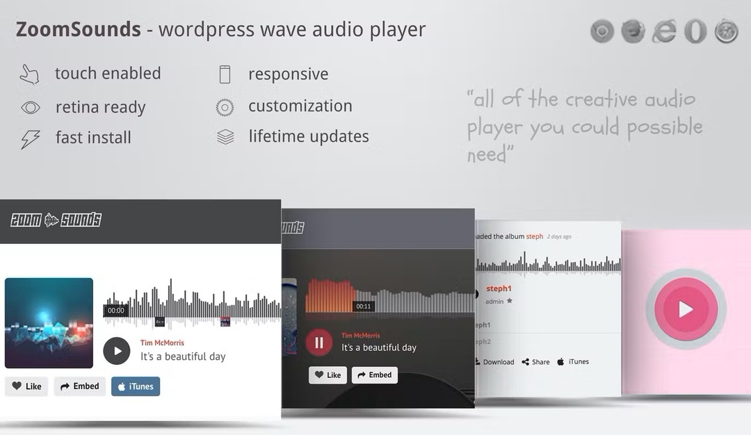 Die 10 besten Browser-Audioplayer, die Sie kostenlos genießen können