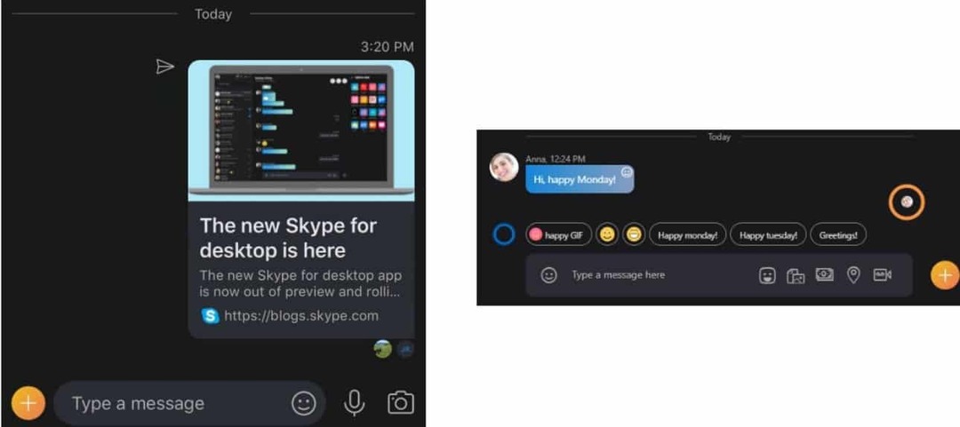 Skype poruka potvrda čitanja
