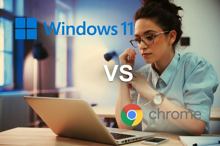 windows 11 vs sistema operativo chrome