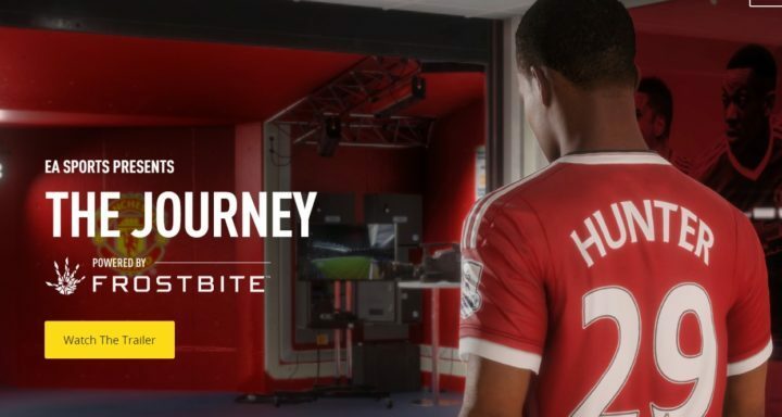 The Journey는 FIFA 17의 완전히 새로운 싱글 플레이어 커리어 모드입니다.