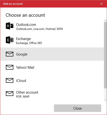 Come aggiungere un account Gmail all'app Posta e Calendario di Microsoft