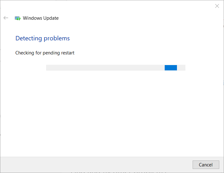 Error de reparación de actualización de Windows 0x800700d8 en Windows 10