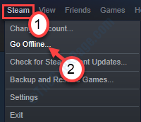Steam Go offline-tilassa