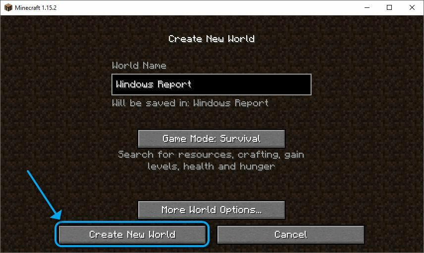 Minecraft dünya özelleştirmesi