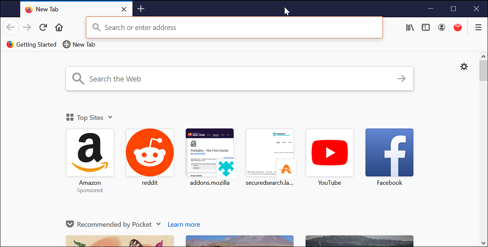 Opera GX против Firefox